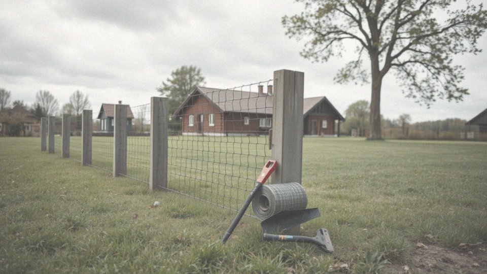 Jak zamontować ogrodzenie siatkowe?