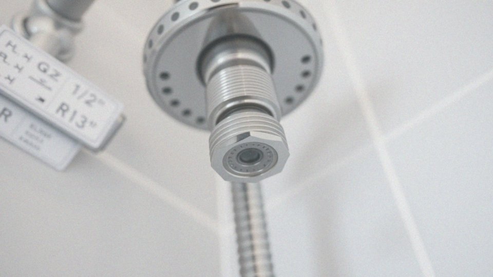 Jak producenci oznaczają rodzaj gwintu w prysznicach?