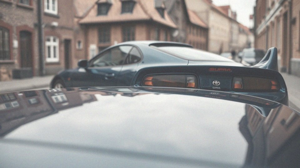 Jakie są cechy charakterystyczne sportowego designu Toyota Supra MK3?