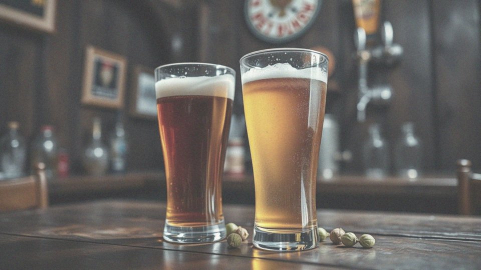 Czym różni się piwo jasne od ciemnego lagera?