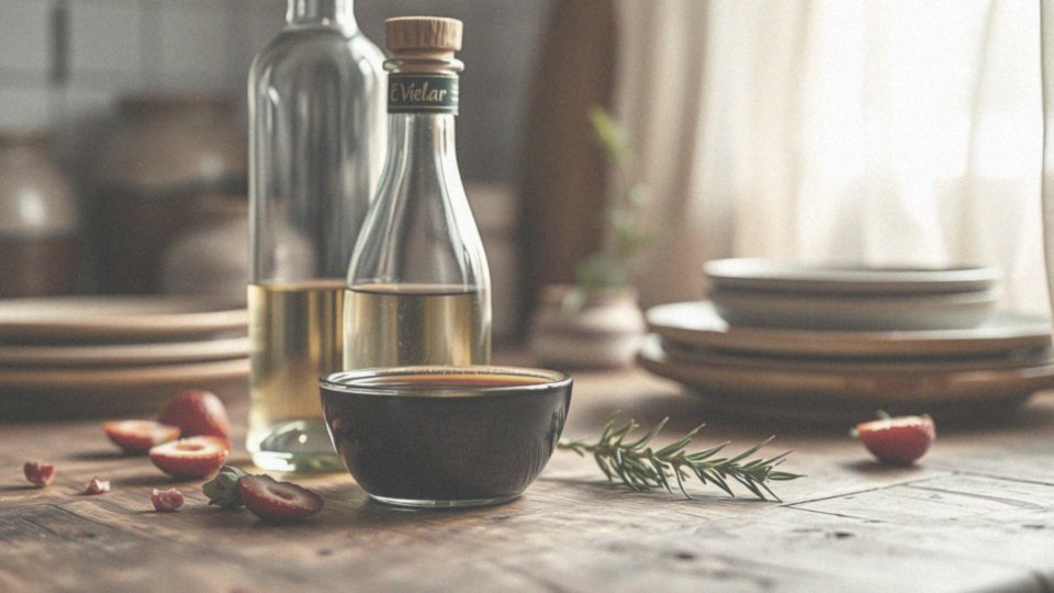 Czym ocet balsamiczny różni się od octu winnego jako zamiennik?
