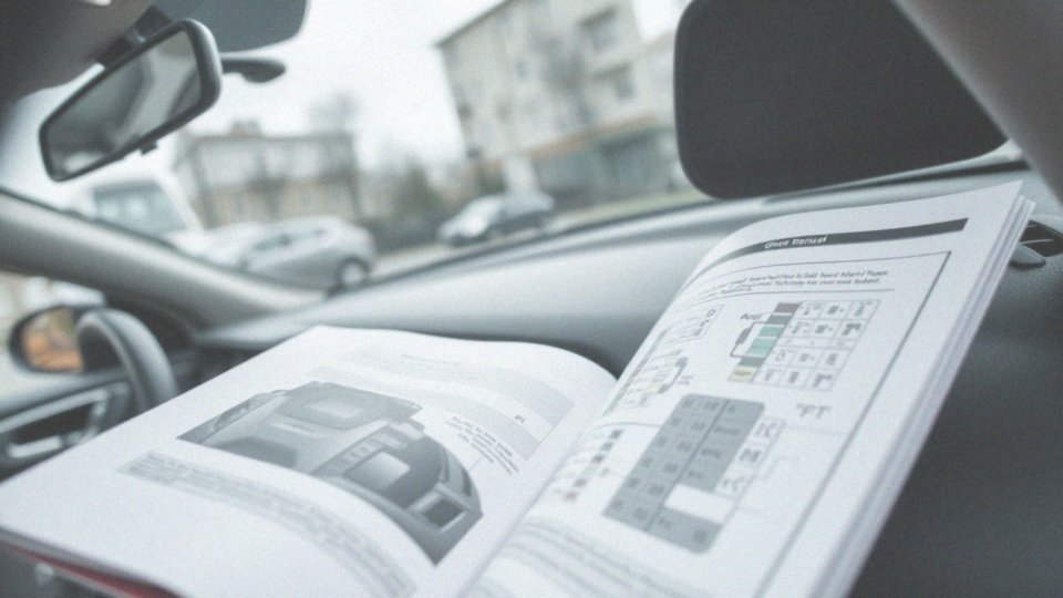 Co zaleca instrukcja obsługi samochodu w przypadku czujników parkowania?