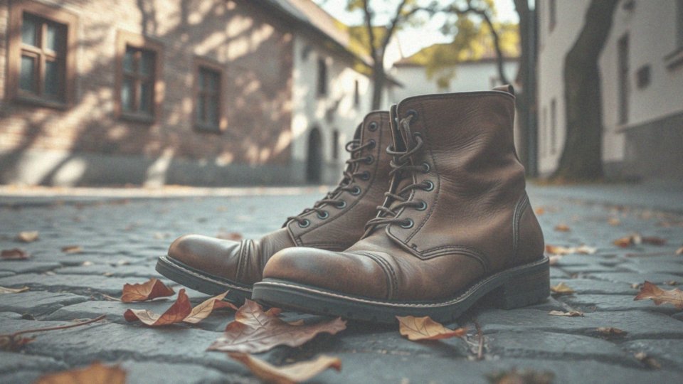 Co symbolizują brązowe buty?