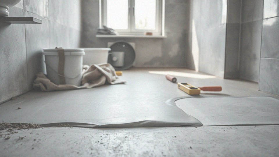 Jakie są czasy schnięcia gruntu i wylewki pod płytki?