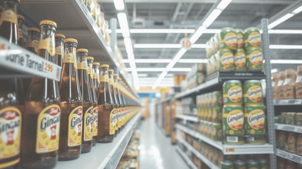 Jakie opakowania piwa imbirowego są dostępne w Carrefour?