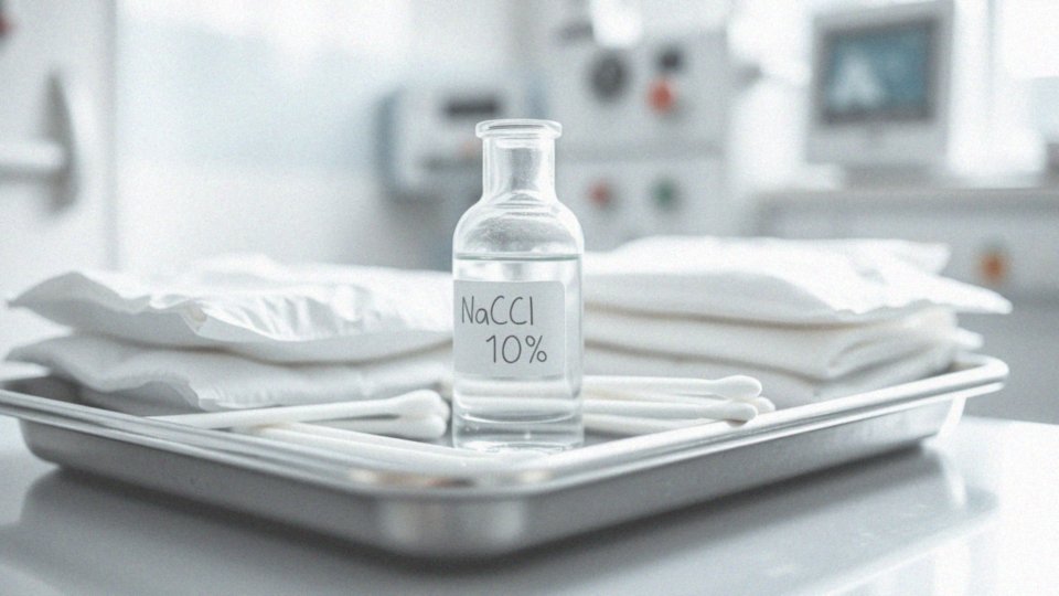 Sól fizjologiczna 10 procentowa na rany – właściwości i zastosowania
